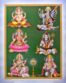 インドの神々のポスター（大サイズ）