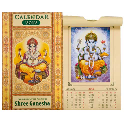 インドの神様カレンダー