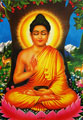 仏陀お釈迦様のポスター（光沢）