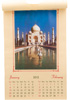世界遺産タージマハル・カレンダー2013年