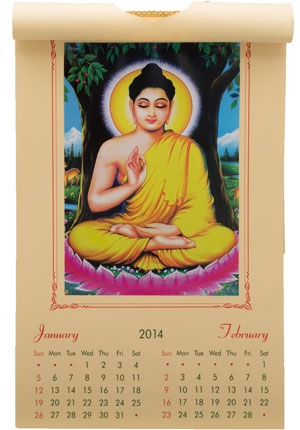 仏陀カレンダー