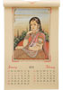 インド細密美人画カレンダー2015年