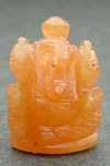 カーネリアン（紅玉髄）ガネーシャ神像