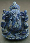 ラピスラズリ（瑠璃）ガネーシャ神像