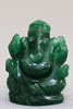 グリーンジェイド（緑翡翠）ガネーシャ神像