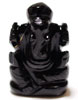 ブラックオニキス（黒瑪瑙）ガネーシャ神像