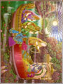 クリシュナ神ホログラムカード（大きめサイズ）