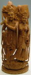 白檀クリシュナ神像