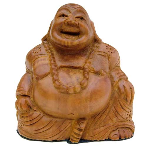 サンダルウッド（白檀）インドの布袋様像
