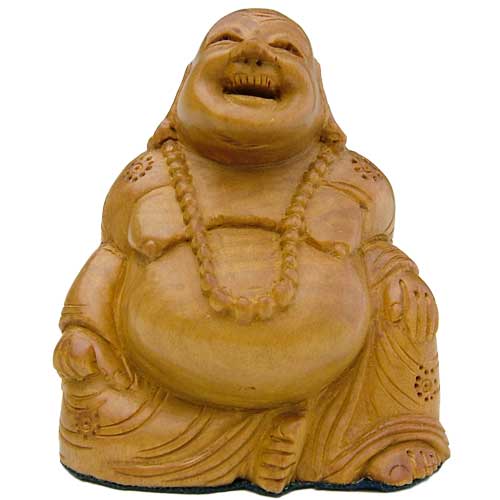 サンダルウッド（白檀）インドの布袋様像