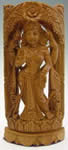 白檀のラクシュミー女神像