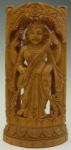 白檀のサラスヴァティー女神像